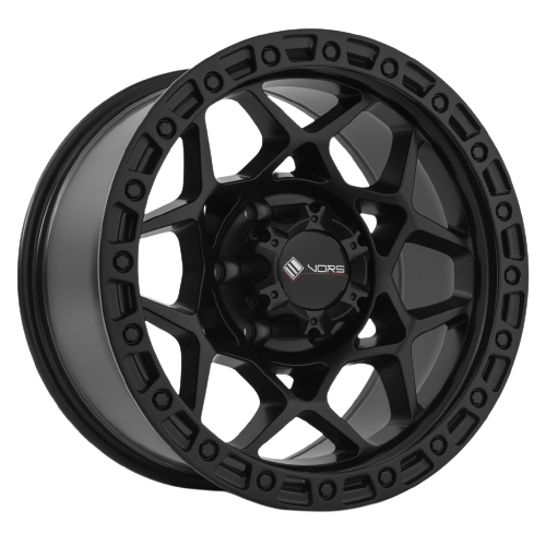 Vors VE6 6x139.7 17x9  -12 Matte Black fit Tacoma 4Runner FJ Cruiser