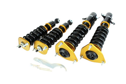 ISC Basic Coilover Kit Track/Race With Triple S Upgraded Coilover Springs For 1992-2001 Subaru Impreza ISC-S001B-T-TS