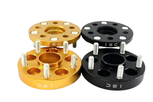 ISC 2000-2019 ISC Wheel adapters 5x100- 5x114 (Subaru) 15mm BLACK (2 pair) ISC-WA15B