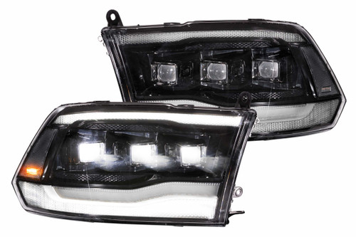 Morimoto Carbide LED Headlights: Dodge Ram (09-18) (Pair) GTR.HL50