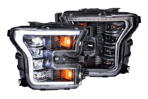 Morimoto MM XB Headlights: F150 (15-17)(WHITE DRL) LF502.2-ASM