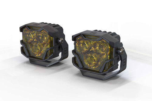 Morimoto Morimoto 4Banger 2.0 HXB LED Pods (Combo / Yellow)(Set) BAF010.2