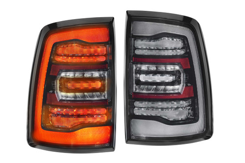 Morimoto XB LED Tail Lights: Dodge Ram (09-18) (Pair / Smoked) (Gen 2) LF724