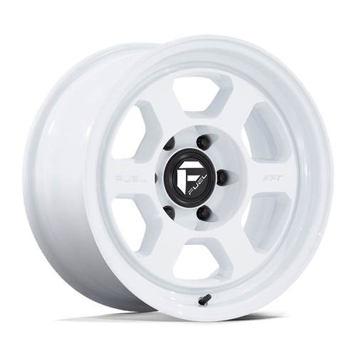 Fuel 1PC FC860 HYPE 5X127 17x8.5 +10 GLOSS WHITE