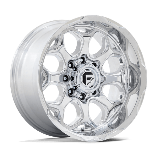 Fuel 1PC FC862 SCEPTER 5X127 20x10 -18 POLISHED MILLED