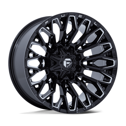 Fuel 1PC FC865 STRIKE BLANK 20x10 -18 GLOSS BLACK MILLED