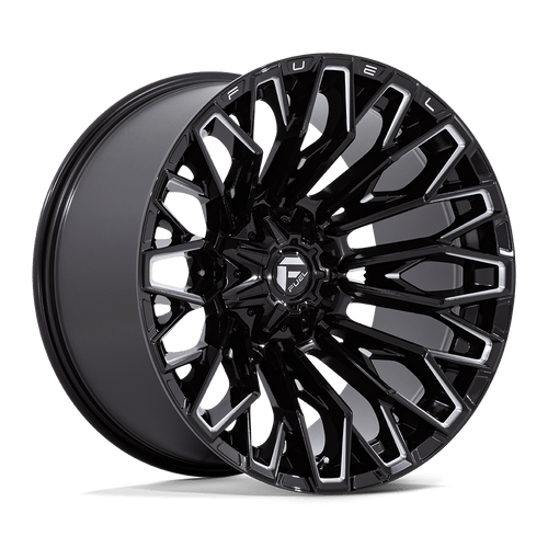 Fuel 1PC FC865 STRIKE 5X139.7/5X150 22x12 -44 GLOSS BLACK MILLED