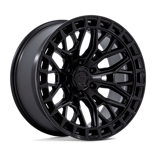 Fuel 1PC FC869 SIGMA 6X139.7 17x9 +1 BLACKOUT W/ GLOSS BLACK LIP