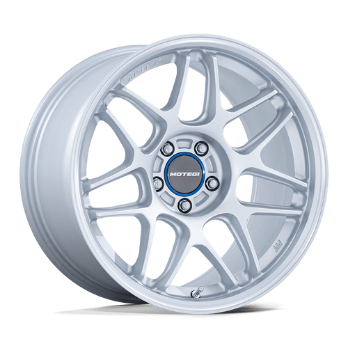 Motegi MR158 TSUBAKI 5X120 18x10.5 +25 HYPER SILVER W/ MACHINED LIP