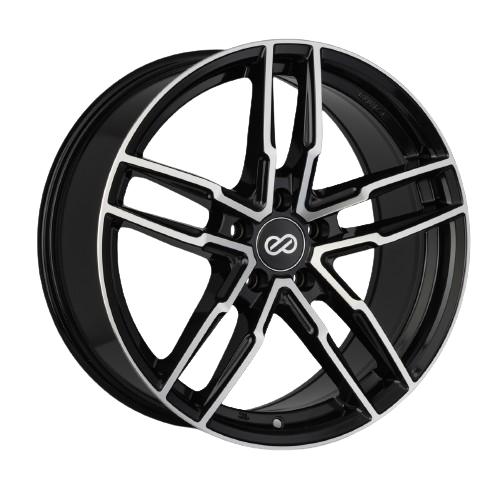 Enkei SS05 5x112 18x8.0+45 Black Machined