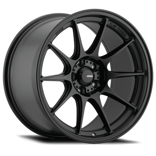 Konig Dekagram 5x114.3 19x10.5+23 Semi-Matte Black