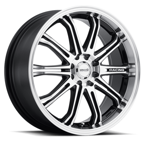 Konig Maxxim Ferris 5X100/5X114.3 17x7+40 Black Machine Face