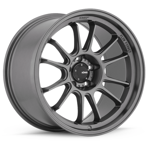 Konig Hypergram 5X114.3 19x9.5+25 Matte Grey Flow Formed