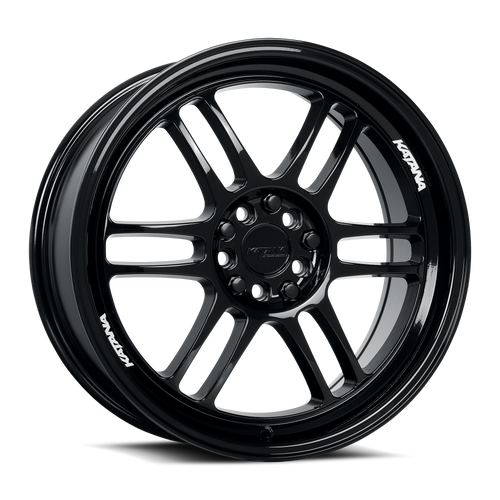 KATANA RACING KR02 5x108/5x114.3 17x7.5 +40 Glossy Black