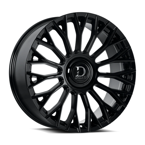 DOLCE LUXURY ROMA 5x108/5x112 22x10.5 +40 Glossy Black