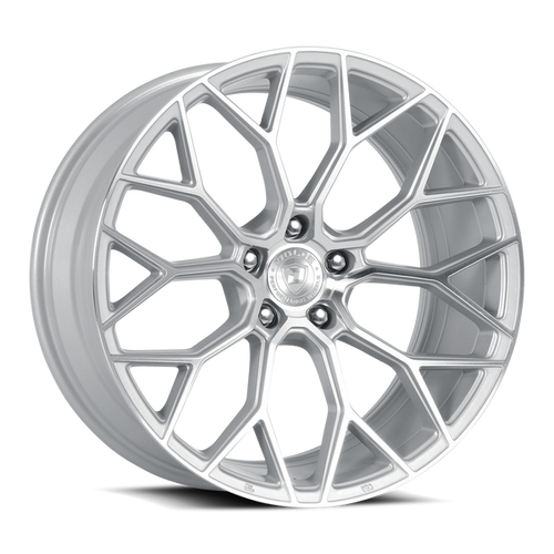 DOLCE PERFORMANCE PISTA 5x112 19x9.5 +40 Gloss Silver Machined Face