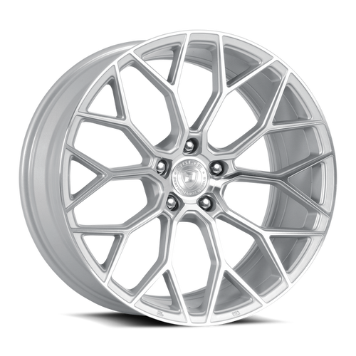 DOLCE PERFORMANCE PISTA 5x112 20x8.5 +35 Gloss Silver Machined Face