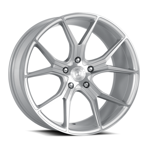 DOLCE PERFORMANCE ELEMENT 5x114.3 19x8.5 +35 Gloss Silver Machined Face