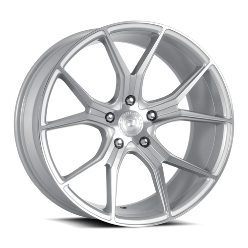 DOLCE PERFORMANCE ELEMENT 5x114.3 19x9.5 +40 Gloss Silver Machined Face