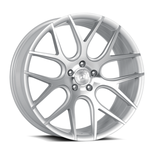DOLCE PERFORMANCE MONZA 5x114.3 18x8.5 +35 Gloss Silver Machined Face