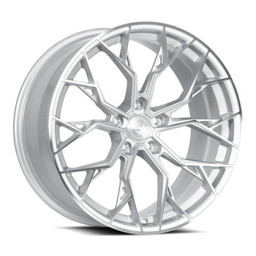 DOLCE PERFORMANCE ARIA 5x114.3 18x8.5 +35 Gloss Silver Machined Face