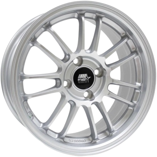 MST Wheels MT45 5X114.3 18x9.5 +38 Glossy Silver