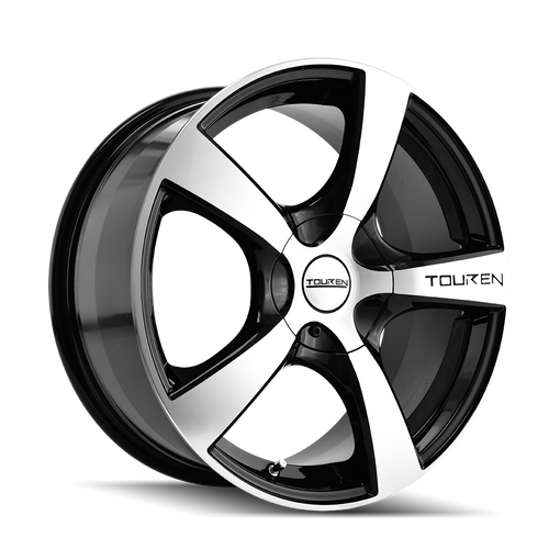 TOUREN TR9 3190 5x108/6x120 18x8 +40 GLOSS BLACK MACHINED