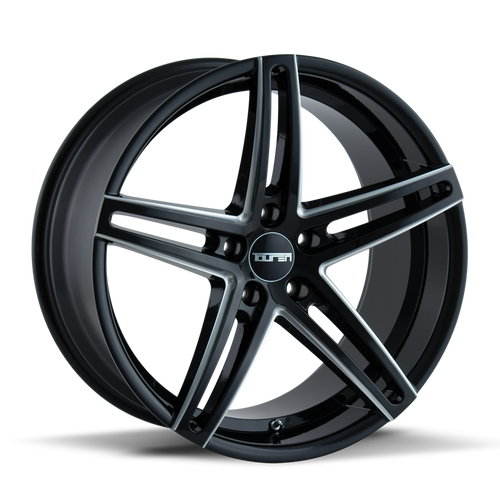 TOUREN TR73 3273 5x120 20x8.5 +20 GLOSS BLACK MILLED