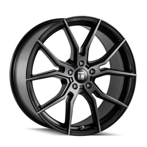 TOUREN TF01 3501 5x112 20x9 +35 MATTE BLACK BRUSHED WITH DARK