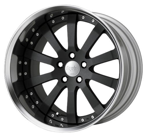 Work Equip E10 5x120.65 24x9.5+18 a disk Black Anodized