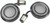 Kuryakyn Tracer L.E.D. Front Turn Signal Insert, White/Amber Light, Smoke Lens 1157 - 2902 Photo - Primary