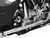 Kuryakyn 2in Adjustable Lockable Offsets With Male Mount Adapter Chrome - 4556 User 1