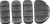 Kuryakyn Replacement Pads For 8044 - 8083 Photo - Primary