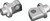 Kuryakyn Splined Male Mount Adapter Chrome - 8881 Photo - Primary