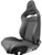 Sparco Seat SPX Leather/Alcantara Black - Right - 00974ZNRDX Photo - Primary
