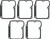 Twin Power 99-06 BT EXC 99 FLHT 06 Dyna Transmission Top Cover Gasket Replaces H-D 34904-86C 5 Pk - 043282 Photo - Primary