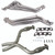 BBK 11-14 Ford Mustang GT 1-3/4 Long Tube Headers w/High Flow Catted Mid Pipe (Silver Ceramic) - 16333 Photo - Primary