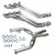 BBK 05-10 Ford Mustang GT 1 5/8 Long Tube Headers w/High Flow Catted X-Pipe (Silver Ceramic) - 16413 Photo - Primary