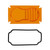 Baja Designs S2 Driving/Combo Factory Amber Lens Replacement Kit - 660132 Photo - Primary