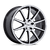 TSW TW004 CANARD 5X120 19x8.5 +25 GLOSS BLACK W/ MACHINED FACE