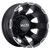 Ultra 025SB Phantom Dually 8x165.1 17x6.5 -140 Satin Blk w/Machined Accents