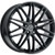 Platinum 460BK Atonement 5X120 18x8 +35 Gloss Black with Clear-Coat