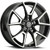 Platinum 462U Matrix 5x114.3 18x8 +40 Gloss Black w/Diamond Cut Face