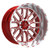 TIS 560MRL 8X170 24x14 -76 Gloss Red Machined Face