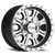 Raceline 928M Monster 5x139.7 17x9 -12 Black with Machined Accents