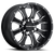 Raceline A77 Mamba ATV/UTV 4X137 14x7 +52 Black with Machined Accents