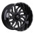 TIS 544BM 5x139.7/5X150 20x10 -20 Gloss Black w/Milled Accents