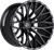 TIS 566BM 6X135 24x12 -44 Black w/Milled Accents