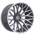 TIS 566BSM 8x165.1 18x9 +0 Brushed Silver & Milled