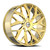 Azara AZA-527 5x112/5x114.3 22x8.5 +38 Nano Gold
